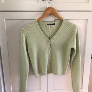 Brandy Melville cotton blend cardigan sweater